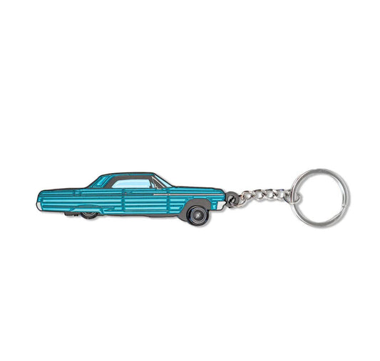 Blue Velvet Keychain