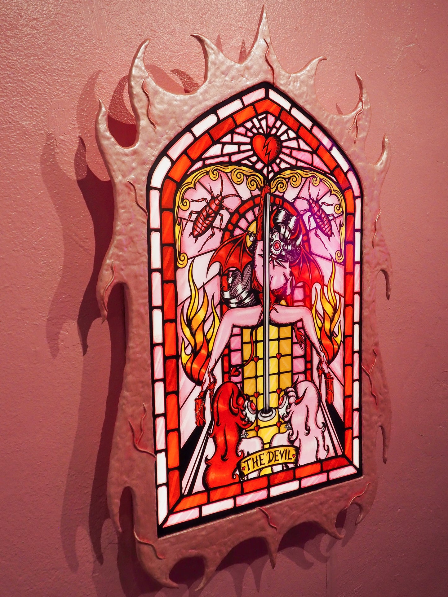 The Devil Stained Glass