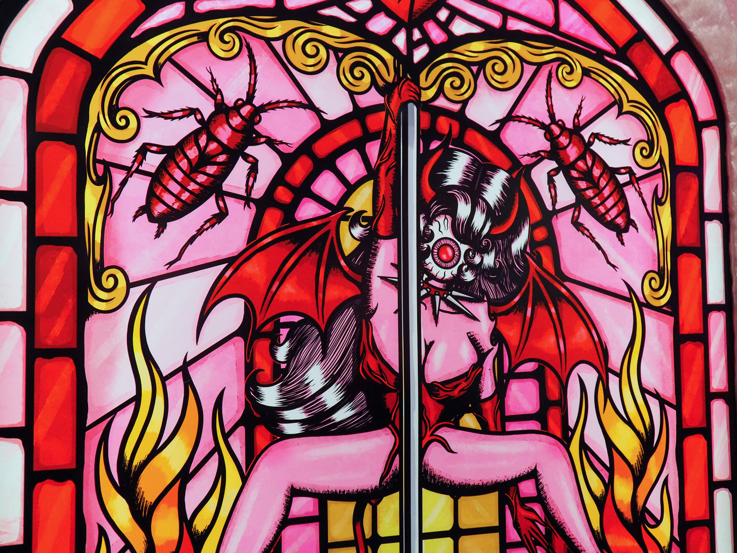 The Devil Stained Glass