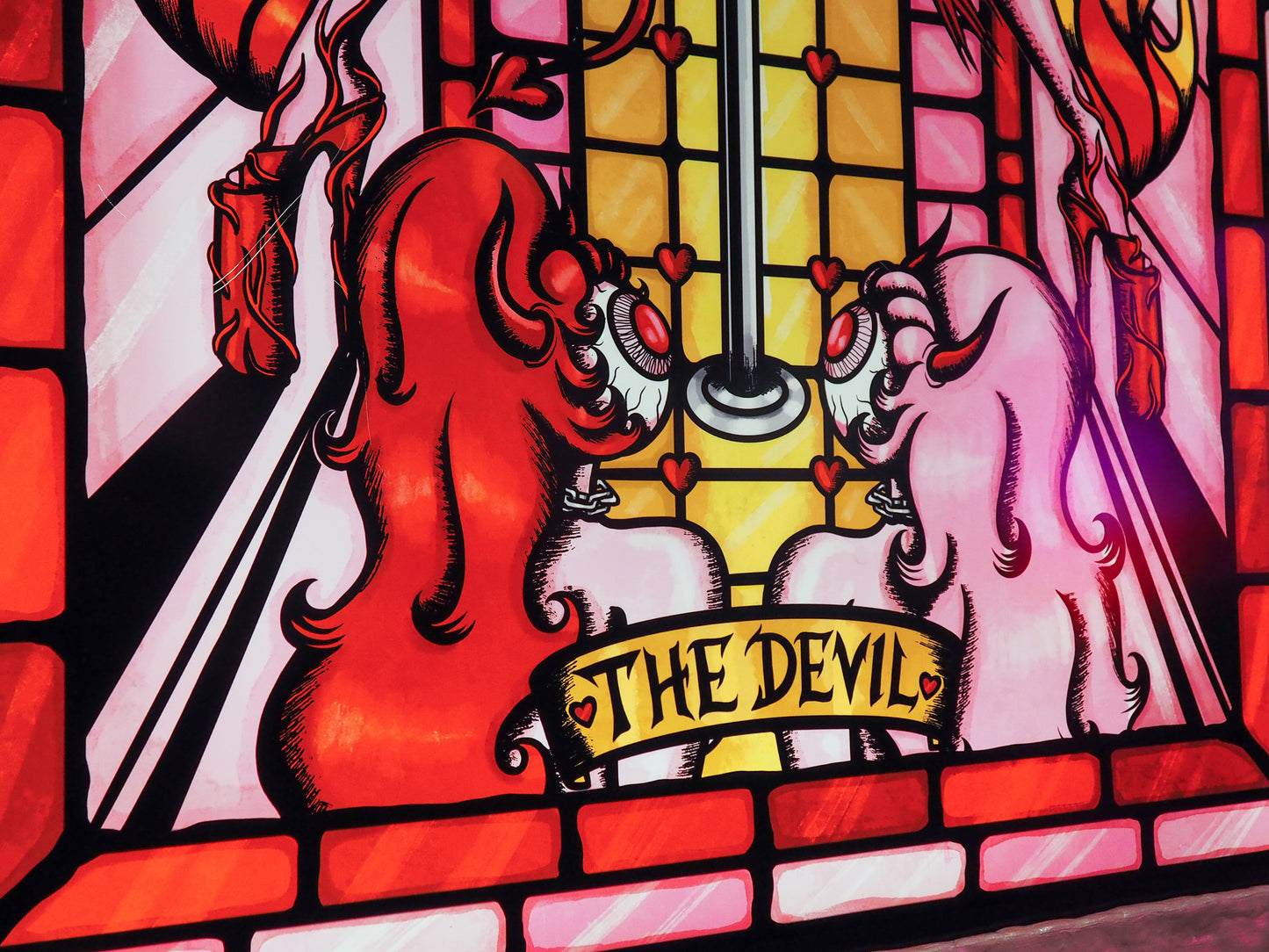 The Devil Stained Glass