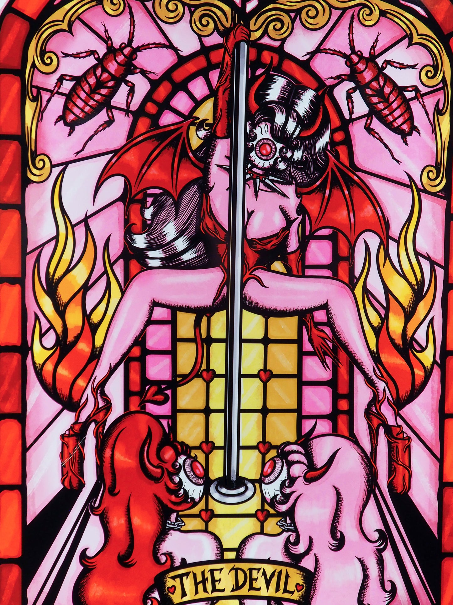 The Devil Stained Glass