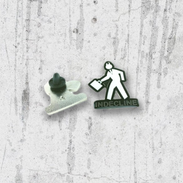 INDECLINE Logo Hat Pin