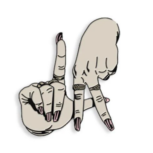 LA Hands Pin