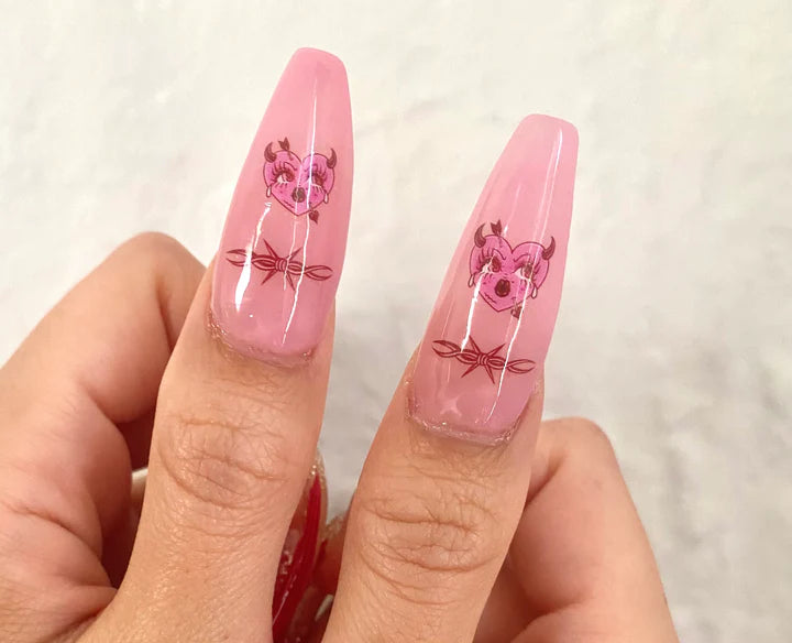 Creepy Gals Nail Decal Stickers